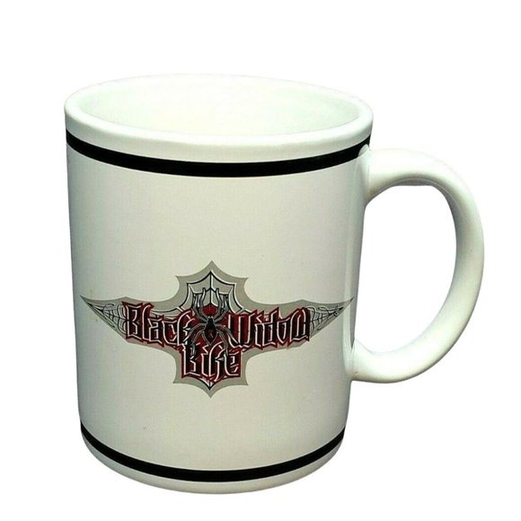 Black Widow Bike Coffee Mug American Chopper Dishwasher Safe Porcelain 8oz Cup - Picture 2 of 10